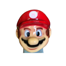 Máscara de Fibra do Mario – Acabamento Premium