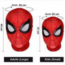 Máscara Spider-Man – Cosplay Adulto e Infantil 🕷️