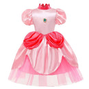 Vestido Infantil de Princesa Fantasia – Estilo Rapunzel, Ariel e Aurora