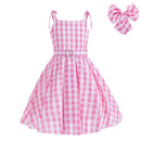 Vestido Infantil de Princesa Fantasia – Estilo Rapunzel, Ariel e Aurora