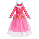 Vestido Infantil de Princesa Fantasia – Estilo Rapunzel, Ariel e Aurora